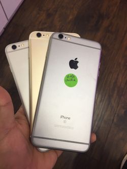 iPhone 6s Plus Unlocked With Free temper glass and charger