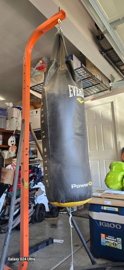 Punching bag with stand