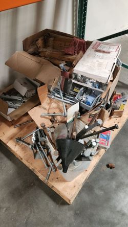 Framing hardware, Machine Bolts, Lags, Calking Gun, Ramset, T-Bar Clips