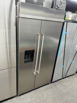 KitchenAid Side By Side Built In 42” Refrigerator 