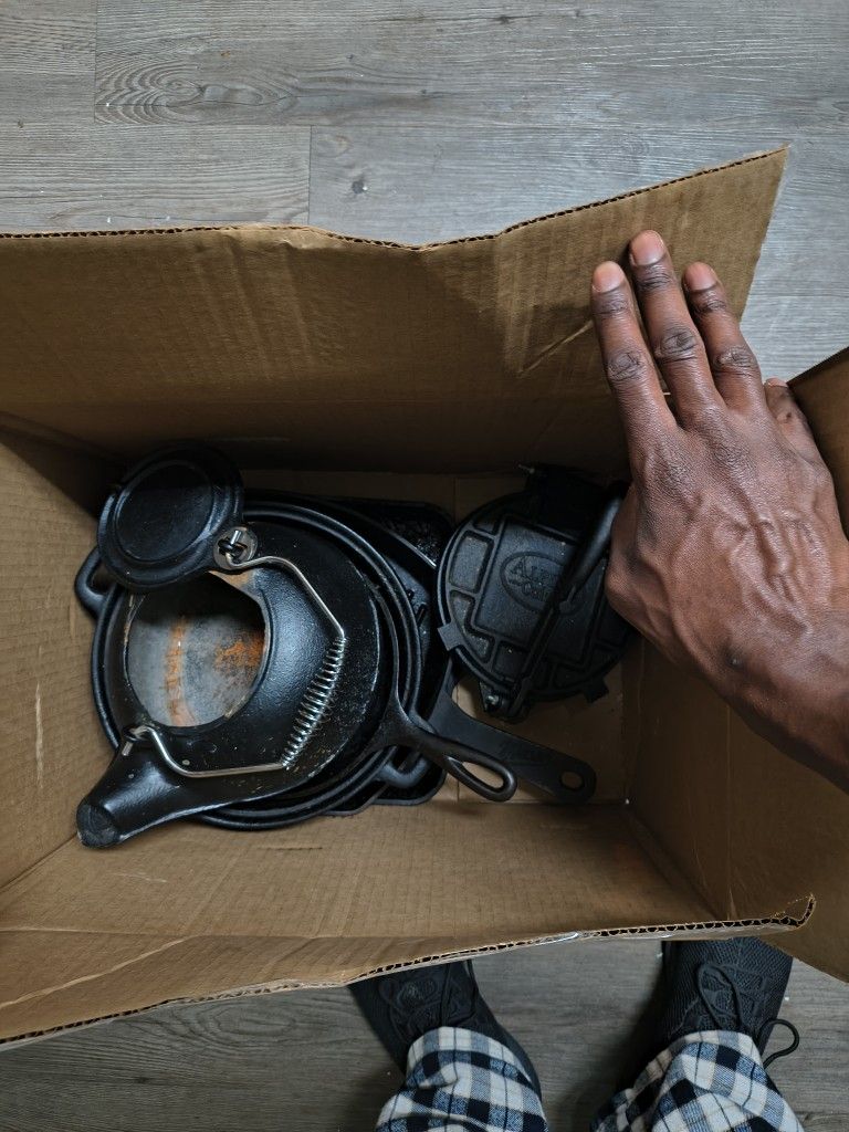 Used Cast Iron Set