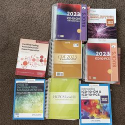 Billing and coding books/CCA exam preparation
