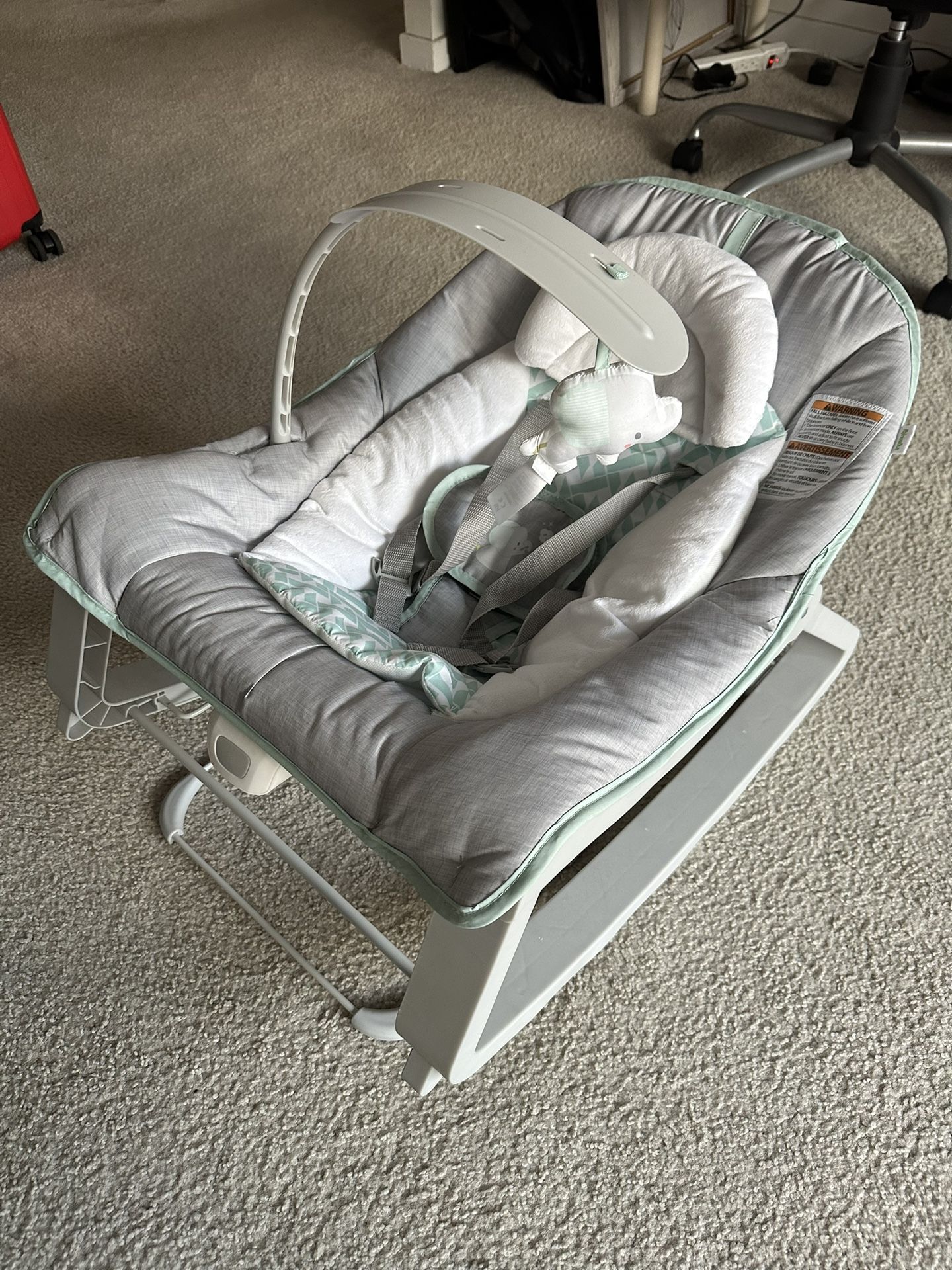 Vibrating Baby Bouncer, Seat & Infant to Toddler Rocker