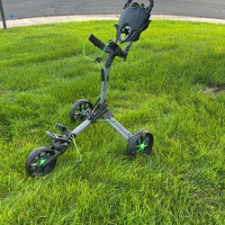 Bag Boy  three wheeled golf caddy