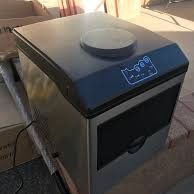 Chard Stainless Steel Ice Maker With Water Dispenser
