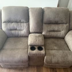 Ashley Furniture Dual Recliner Couch