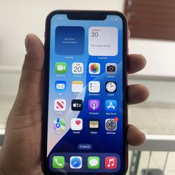 Iphone Xr 64gb Red factory Unlocked With Charger 