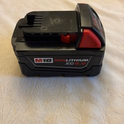 Milwaukee 5.0 Battery 