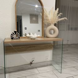 Glass console table (Need Table Gone By End Of This Week)