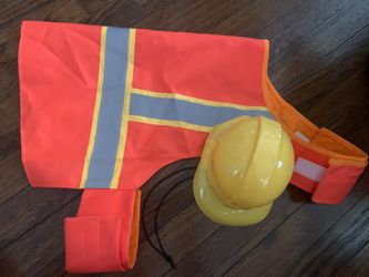 Dog construction Costume Size L/XL