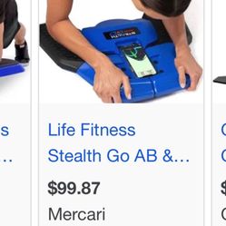 Strength GO plank and ab board life fitness