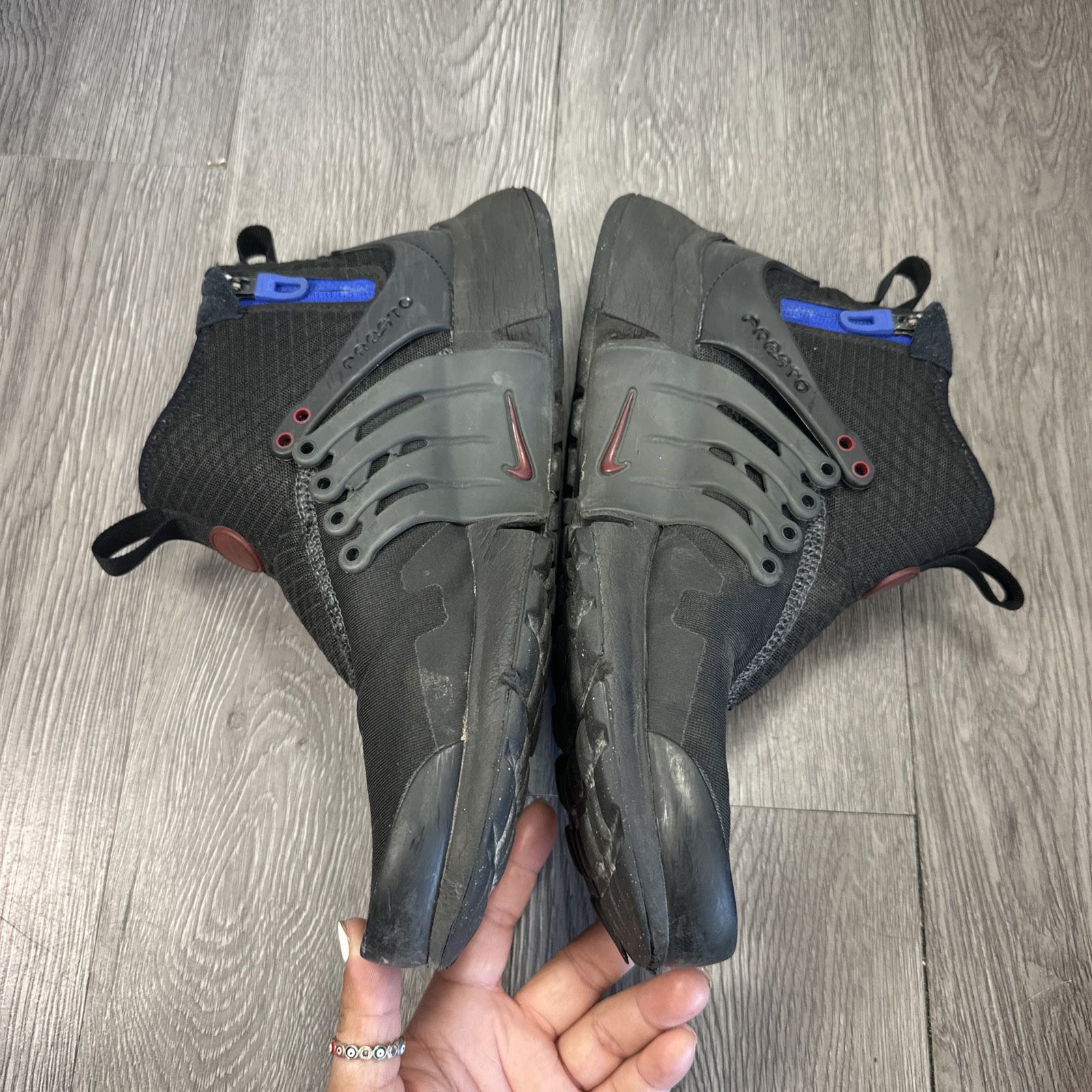 Nike Air Presto Mid Darth Vader Star Wars Black Red DC8751 001 size 9 US Men