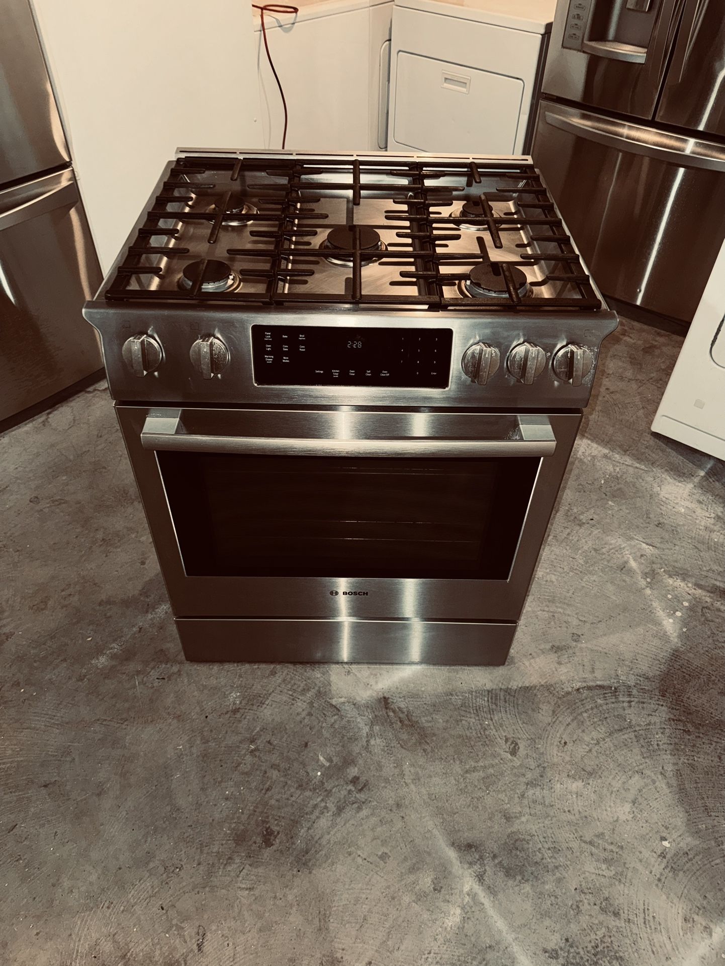 Bosh Gas Steve 5 Burners Everything Works 3 Month Warranty 