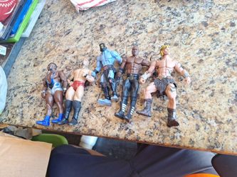 Vintage wretlers lott