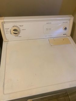 Washer and dryer