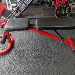 Incline, Flat Bench
