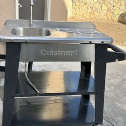 Cuisinart Prep Table And Sink 