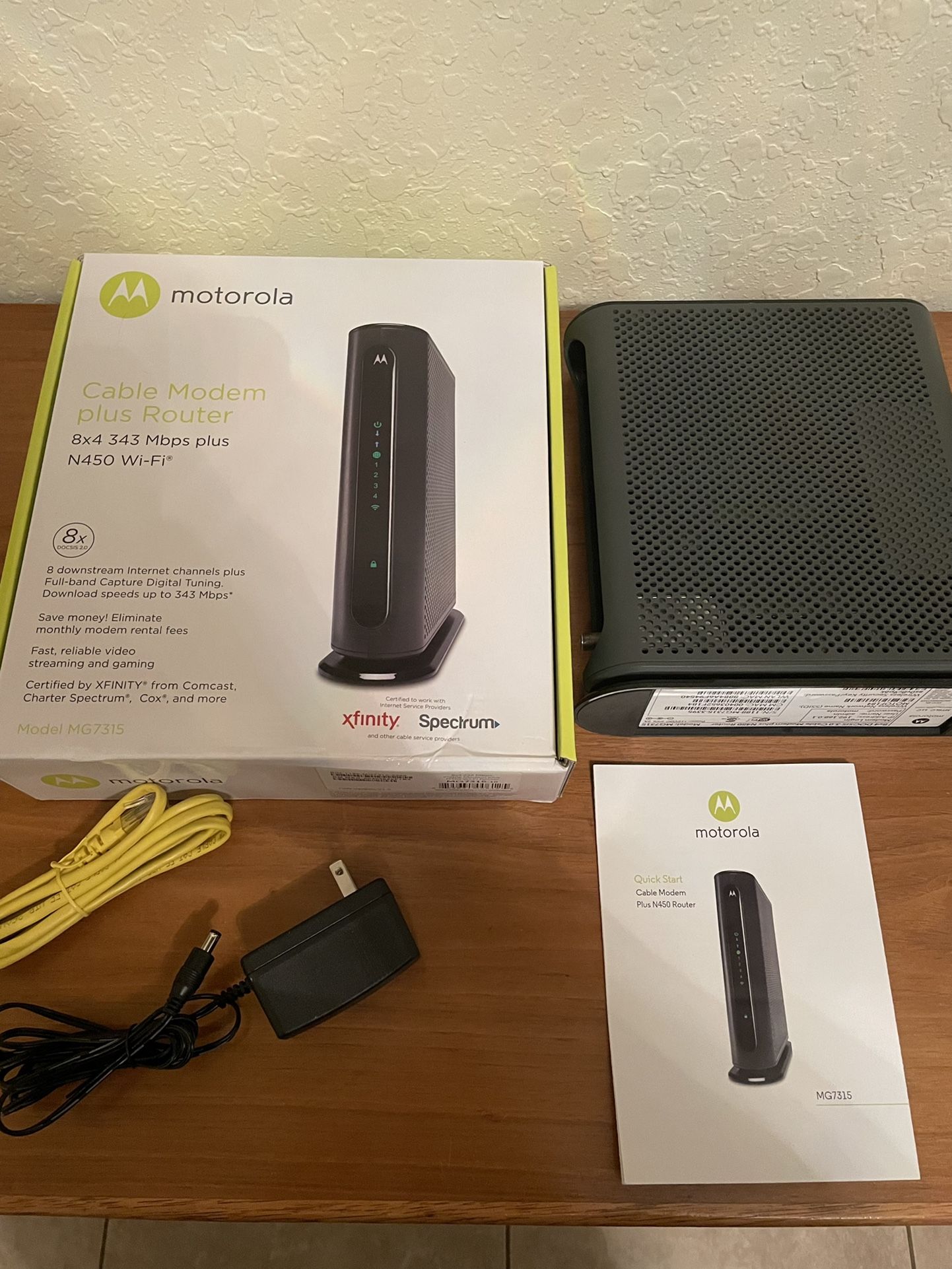 Cable Modem With Router