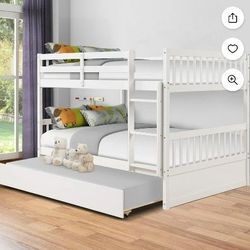 Bunk Bed With Extra Bed Pullout 