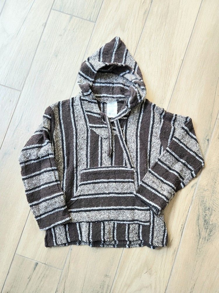 Kids Baja Hoodie Poncho-Like Top