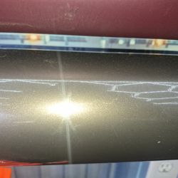 Charcoal grey vinyl wrap roll