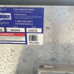 Kobalt truck tool box.