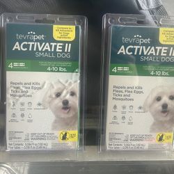 Activate II Flea and Tick Prevention for Small Dogs 