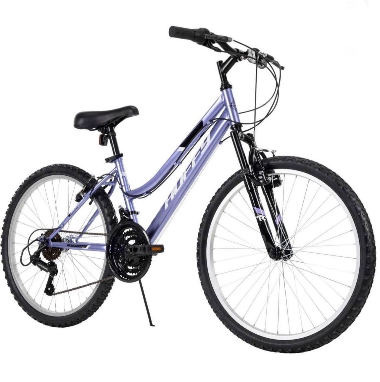 🚴‍♀️ 24” Rock Creek Women’s Mountain Bike – 18-Speed, Steel Frame, Purple, Brand New in Box