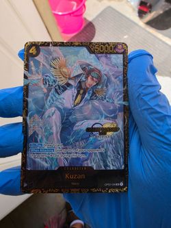 One piece card dont waste my time firm price cash in hand no trades.