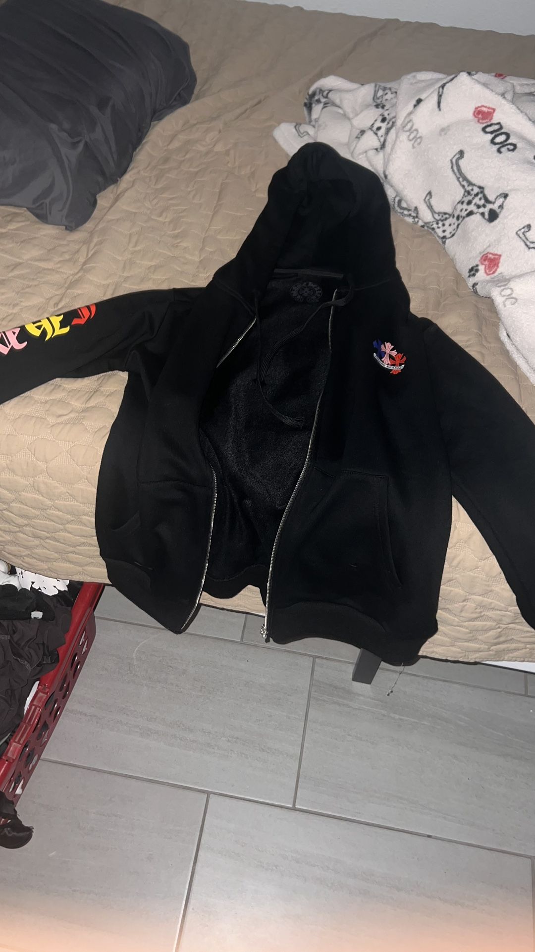 Chrome Hearts Multi Color Zip Up