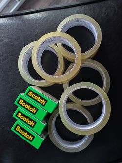 JUMBO! 6 ROLLS of Clear Tape! - $30
