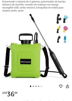 Electric spray pot