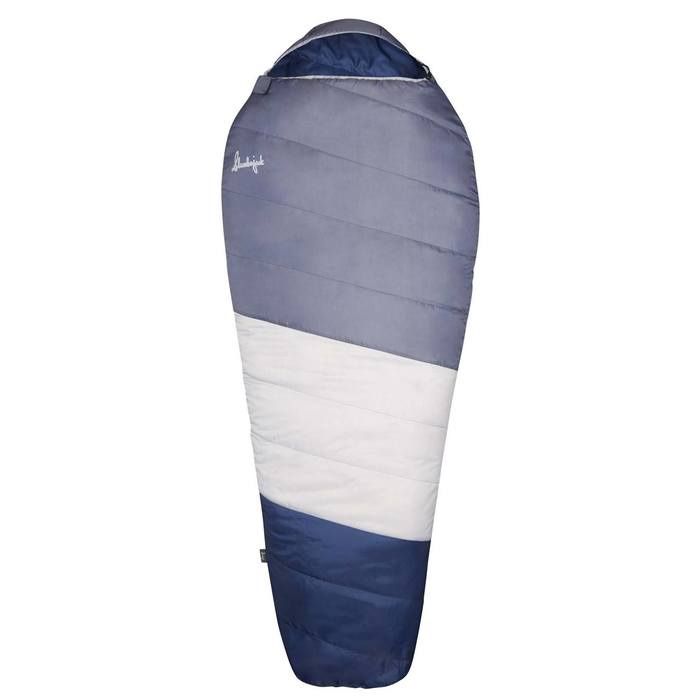 New Slumberjack SKY POND 40°F MUMMY Sleeping Bag - Double Sliding Zippers - Indigo
