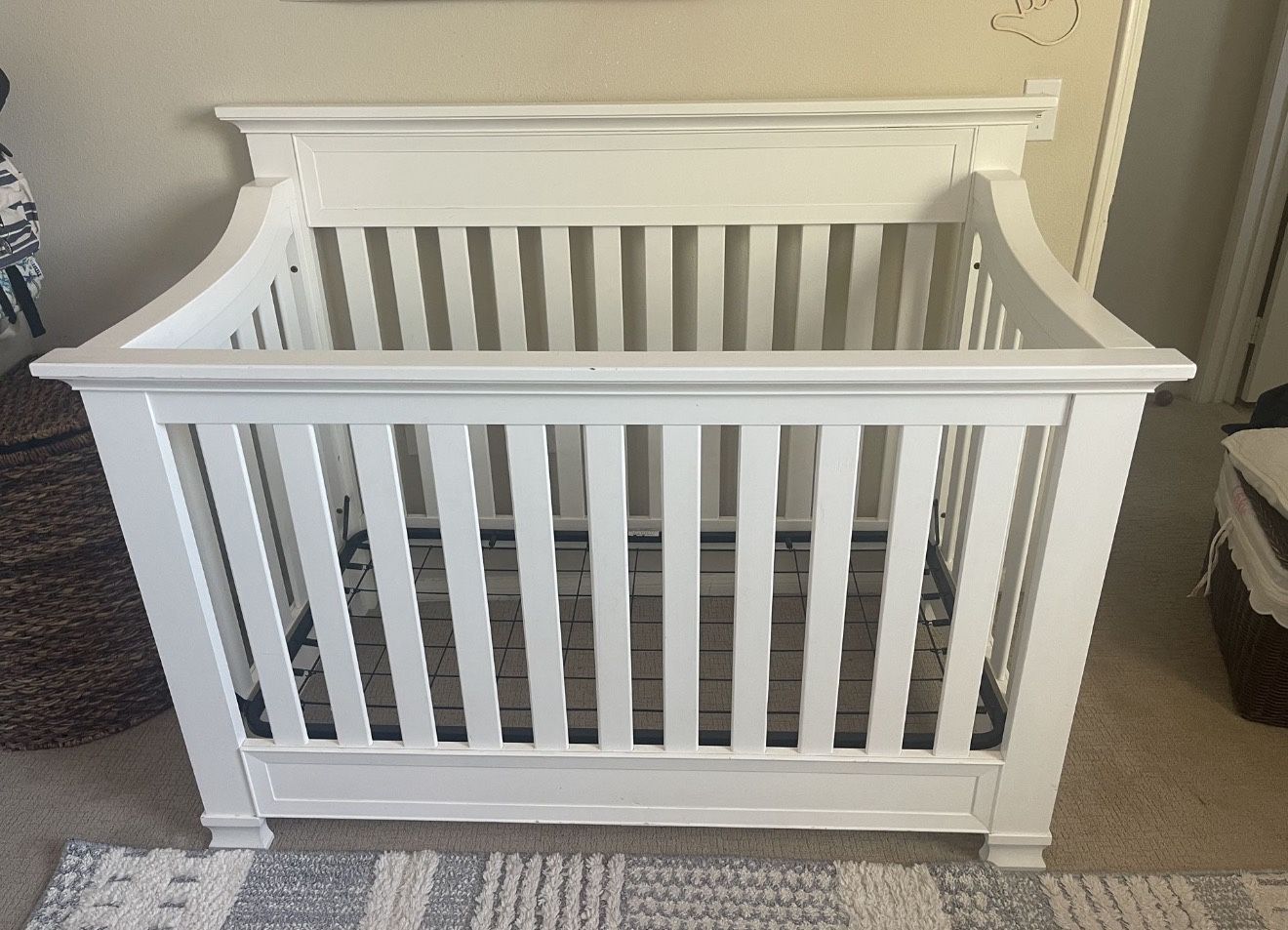 Baby Cache Solid Wood Crib For $175- Clean