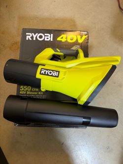 Ryobi 40V 120 MPH 550 CFM Cordless Battery Leaf Blower