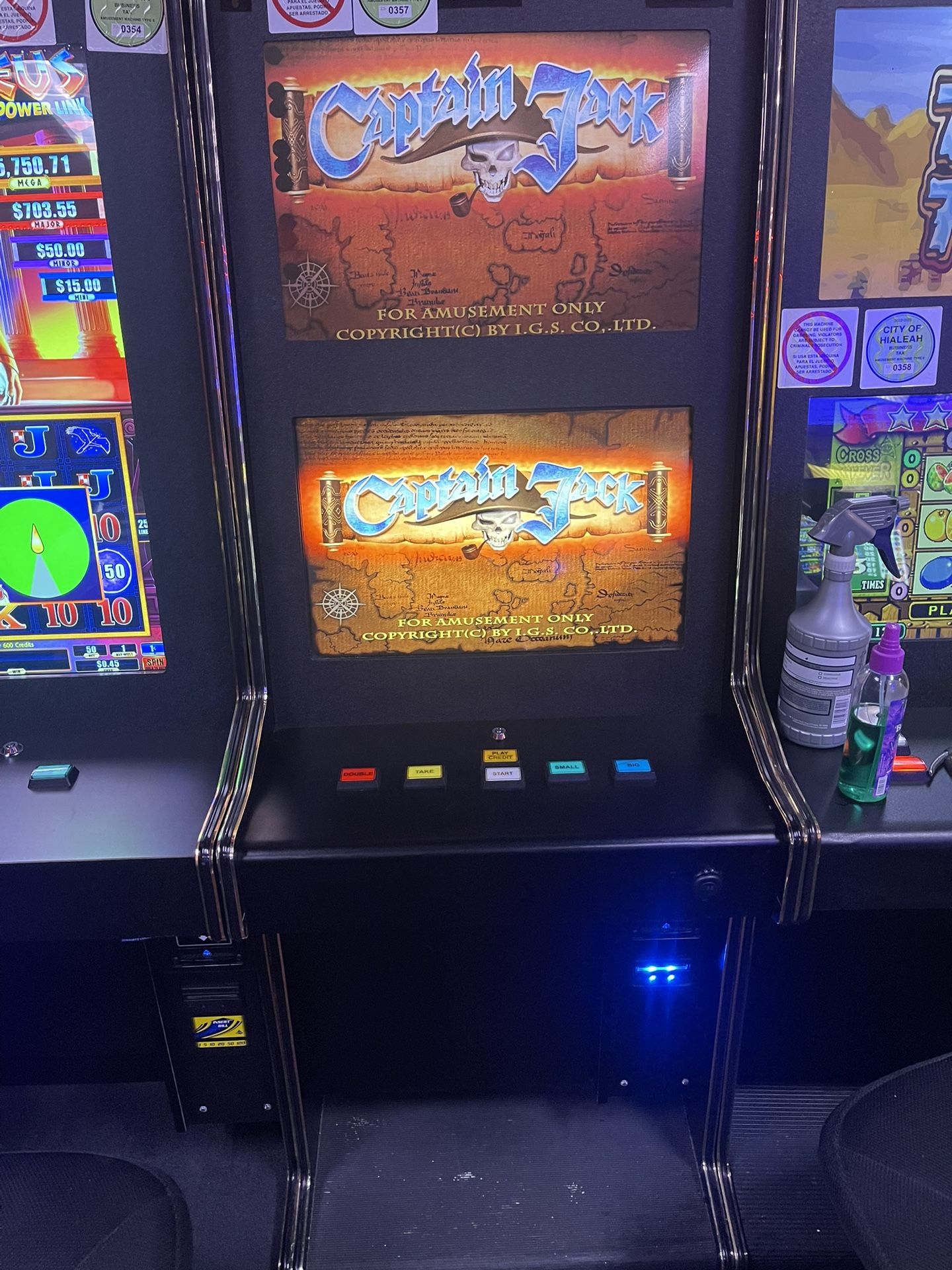 Captain Jack Igs Game Machine