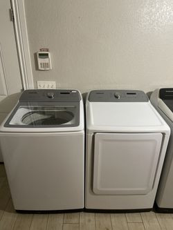 Samsung Washer And Samsung Dryer
