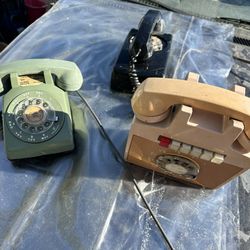 3 Teléfono Antiguo  3x 75