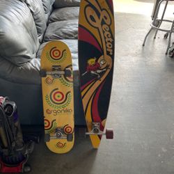 2 Skateboards For Sale