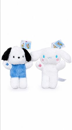 Sanrio Pochacco & Cinnamoroll Plush Set – New with Tags – Collectible – $30