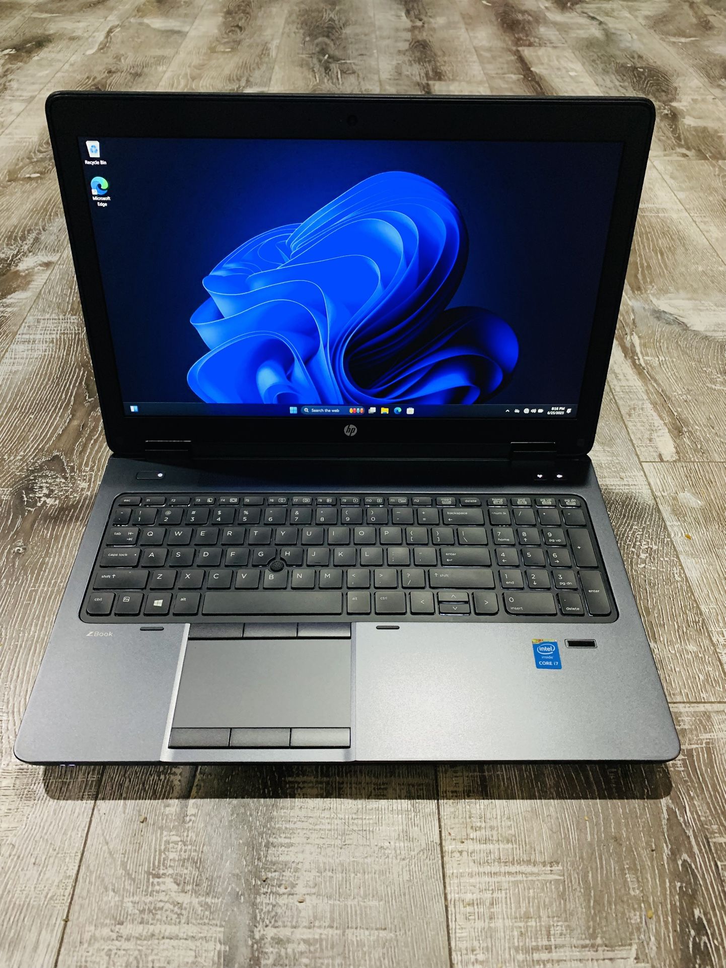 HP 15.6” Laptop - 16GB Ram, Intel i7 @ 2.90GHz, 2GB Graphics, Backlit KB, Win 11 Pro, MS Office 2024
