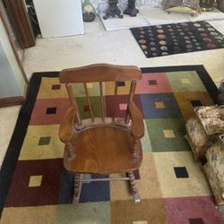 Children Or Doll Rocking Chair