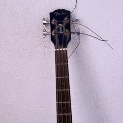 Fender bajoloche bass guitar acoustic