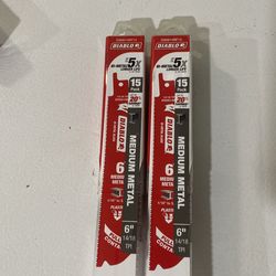 Diablo metal Reciprocating saw blades 15pk