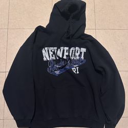 Vintage Black hoodie XL