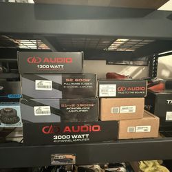 Car audio Amps Wire Speakers 