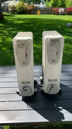Electric oil heaters by DeLonnghi