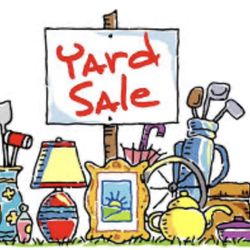 Yard Sale Saturday and Sunday 
