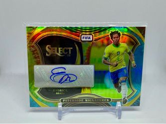 Panini Select 2024-25 Endrick Signatures Tie-Dye 1/25 Auto PS-E (first print)