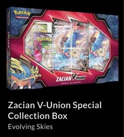 Pokémon Zacian V-Union Special Collection Box
